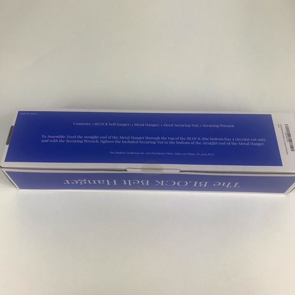 Houndsbay Closet Belt Holder/Hanger Mahogony - Picture 10 of 10